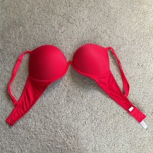 NWOT PINK Victoria's Secret Bold Red Bra